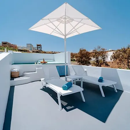 Villa Moon Cactus Traditional Cave With Jacuzzi Messaria (Santorini)