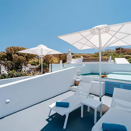 Villa Moon Cactus Traditional Cave With Jacuzzi Messaria (Santorini)